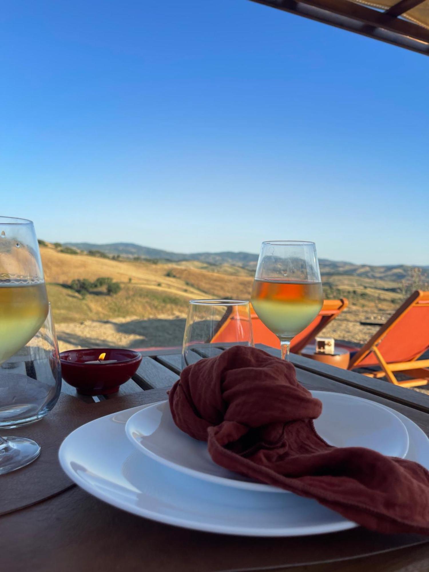 Glamping Le Dune Cinigiano Eksteriør billede